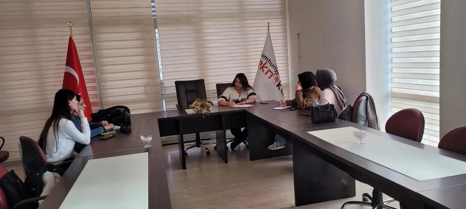 Sivas Cumhuriyet Üniversitesi Endüstri Mühendisliği Bölümü 2.sınıf öğrencileri Cumhuriyet Teknokent ziyaretinde bulundu.